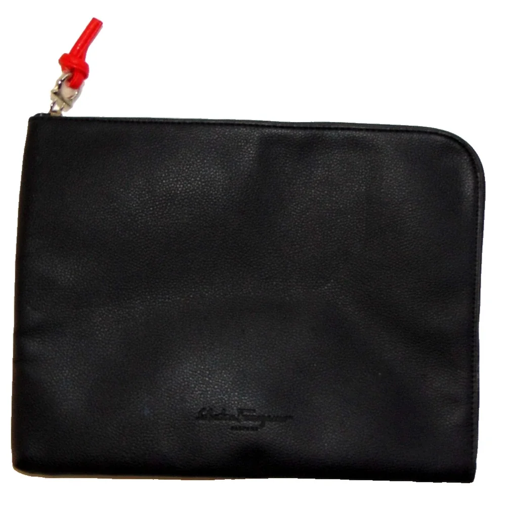 Salvatore Ferragamo Parfums Magnifica Alitalia Black Pouch